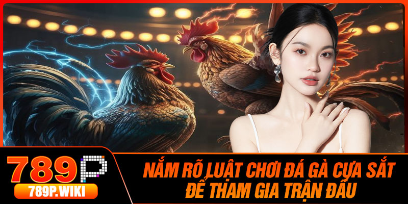 Nắm rõ luật chơi đá gà cựa sắt để tham gia trận đấu